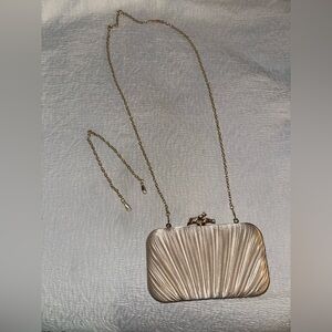 Elegant Gold Evening Clutch